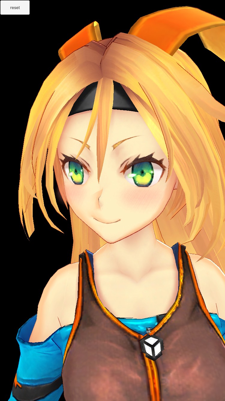 ユニティちゃんが動く